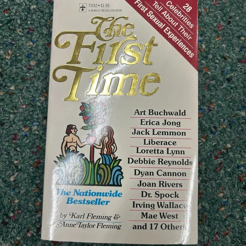 The First Time Fleming 1975‎ Berkley Medallion Nonfiction Celebrity Stories